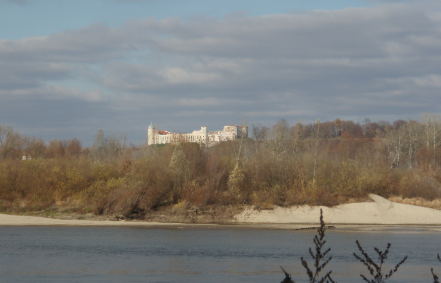 Die Weichsel im Süden von Kazimierz Dolny